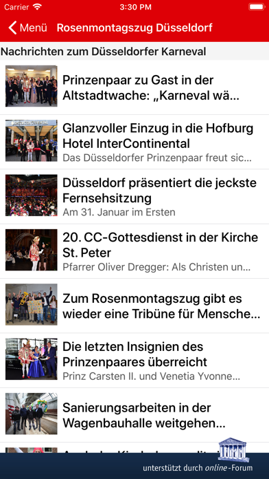 Screenshot #2 pour Rosenmontag Düsseldorf