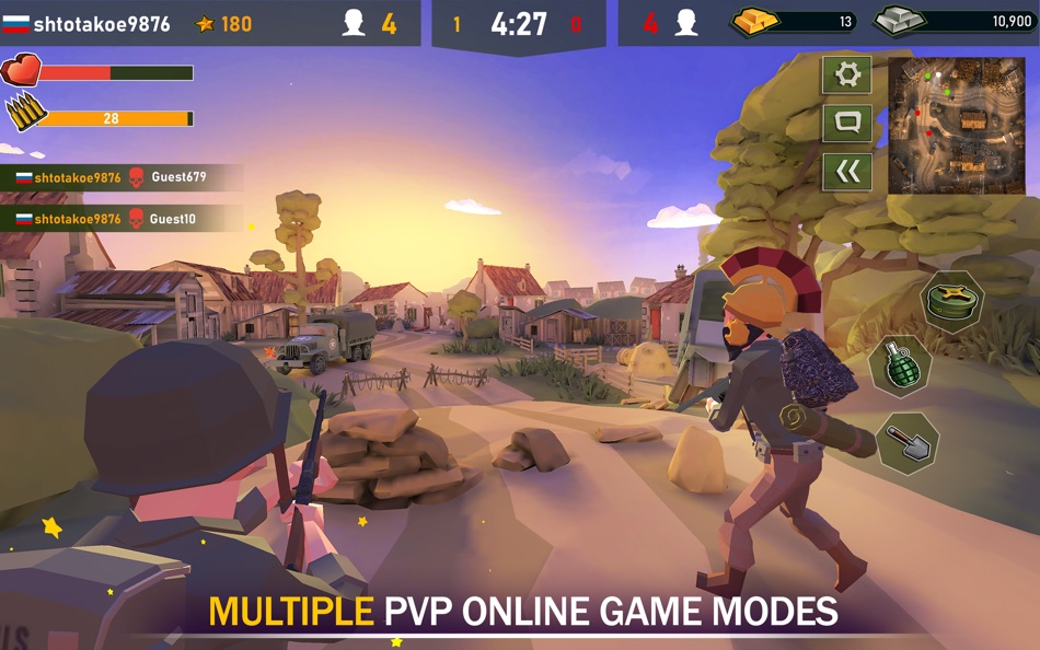#2. War Ops: WW2 Shooting Game (macOS) 由: XDEVS LTD
