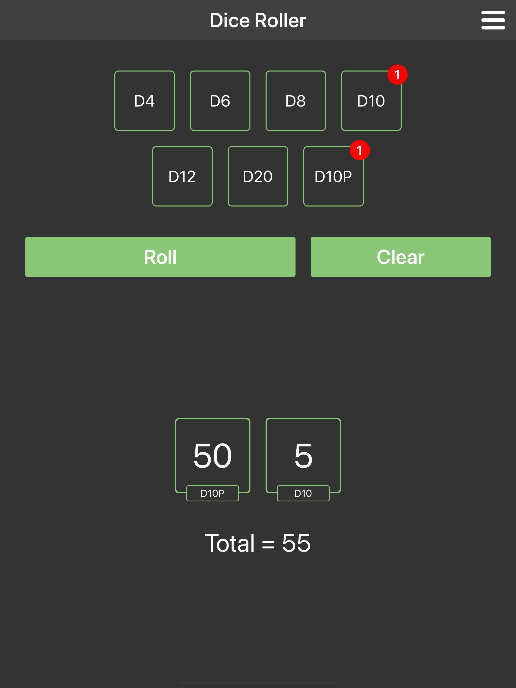 AppStash: Dice Roller screenshot 5