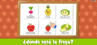 Billede 1 Aprender frutas y verduras iphone