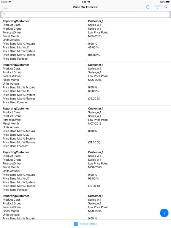 o9 iPad screenshot 2 - Business app