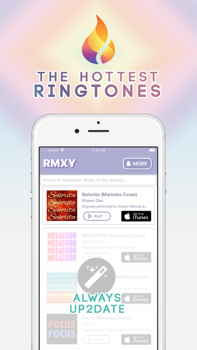 Screenshot #1 pour Ringtone Remixes (RMXY)