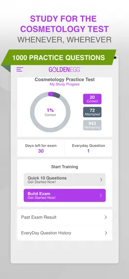 Game screenshot Cosmetology Practice Test Prep mod apk