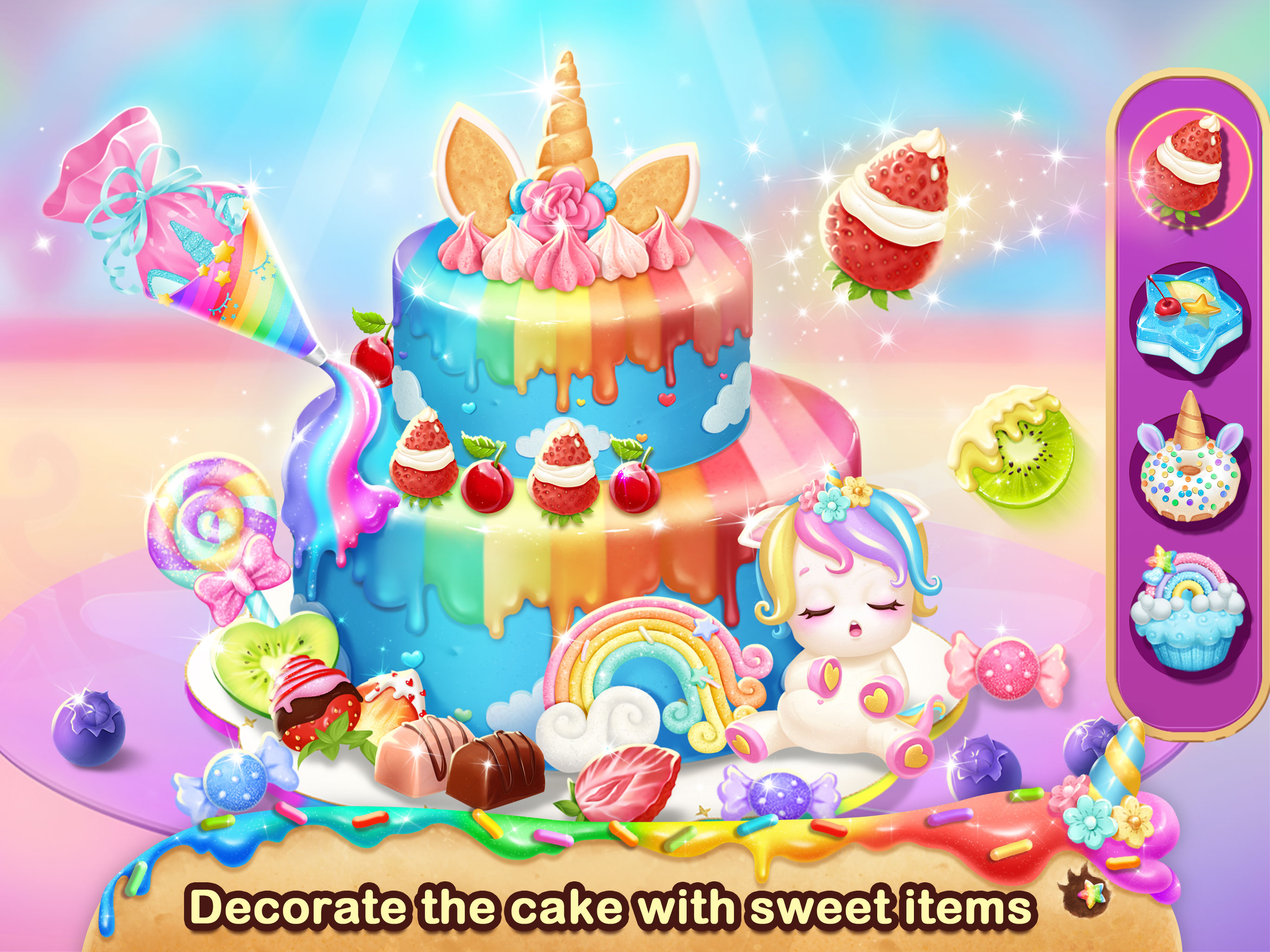 Princess Libby Unicorn Food