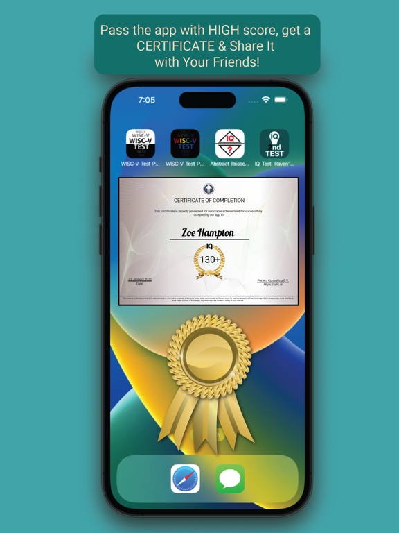 Screenshot #6 pour Perfect IQ Test Pro