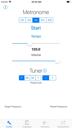 Band Toolbox iPhone Ekran Görüntüsü 1
