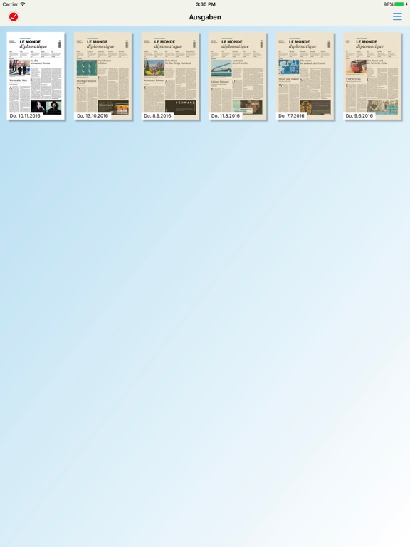 Screenshot #4 pour Le Monde diplomatique v9