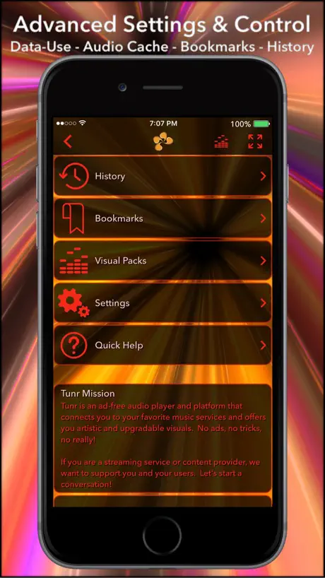 Tunr - Music Player Visualizer