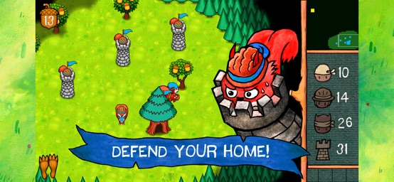 Screenshot of SquirrelWarz