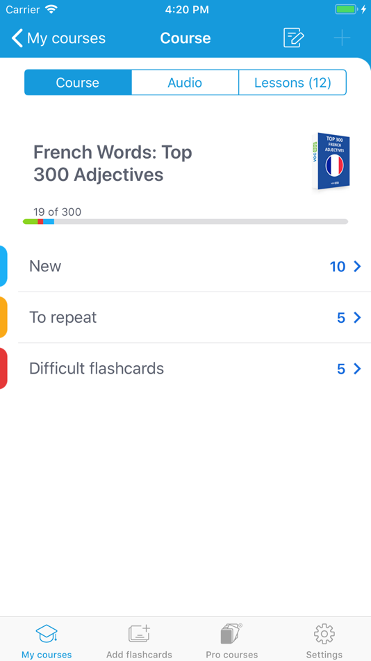 #2. VocApp French: Learn Language (iOS) 由: VocApp Sp. z o.o.