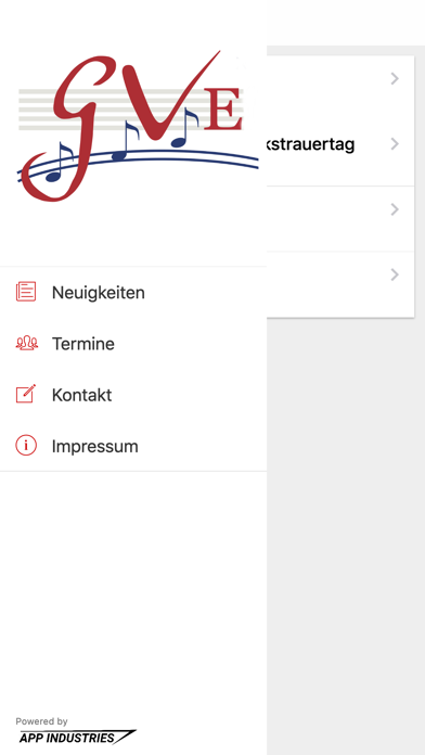 Screenshot #1 pour Gesangverein Eintracht Neuburg