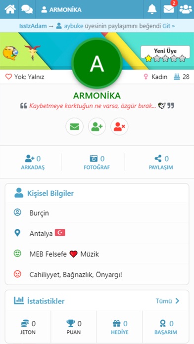 Seviyo iPhone screenshot 6 - Social Networking app