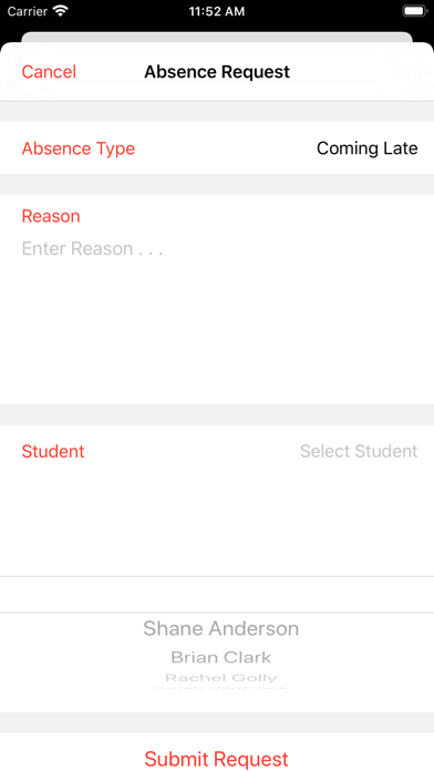 App screenshot