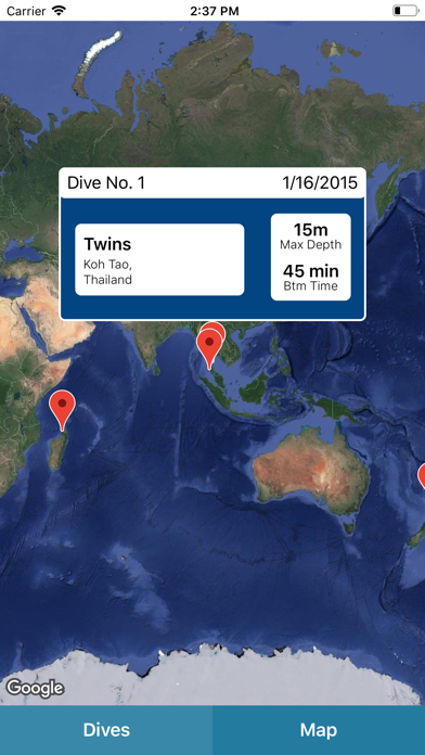 Screenshot #2 pour DiveSocial