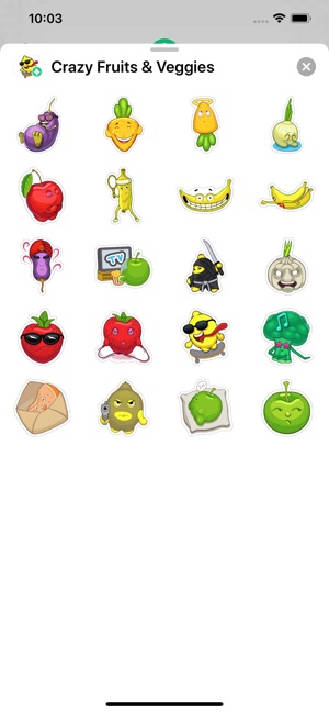 Crazy Fruits & Veggies (Frim) on the App Store