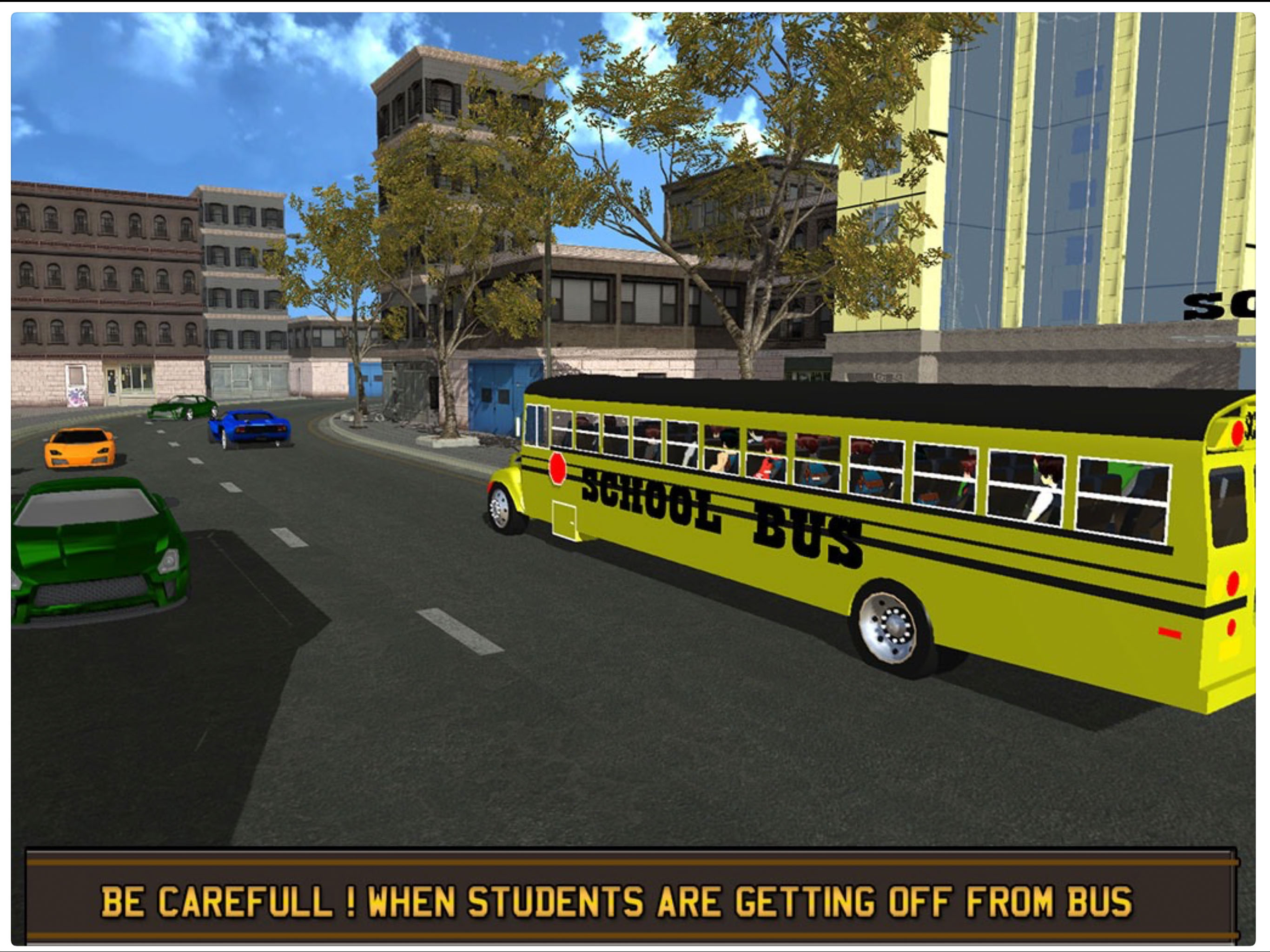 Schoolbus Driver Duty Sim 3d