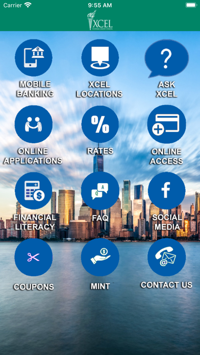 Screenshot #1 pour XCEL FCU Mobile Application