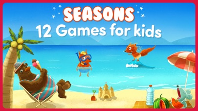 Seasons: Toddler games - Fullのおすすめ画像1