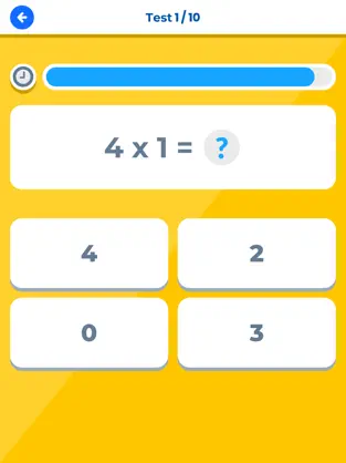 Captura 8 Tabla de Multiplicar IQ iphone