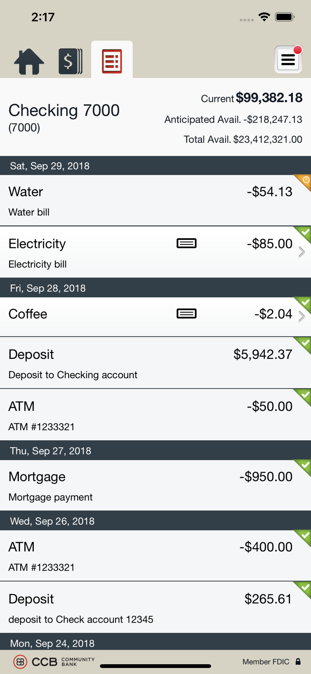 BankCCB Mobiliti Business screenshot 5