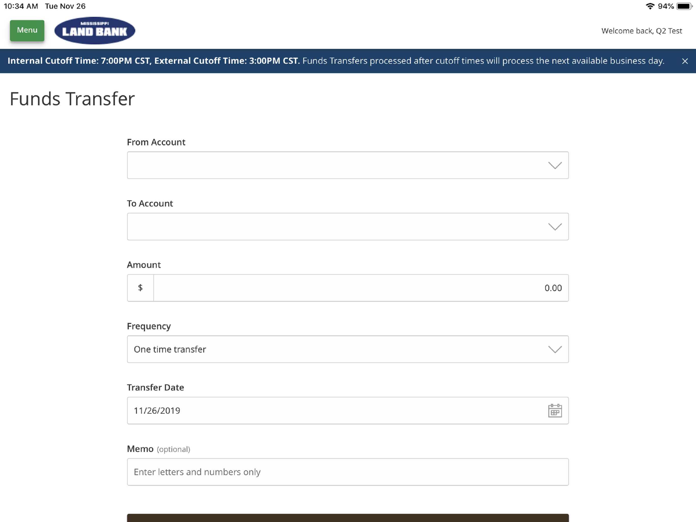 Mississippi Land Ag Banking