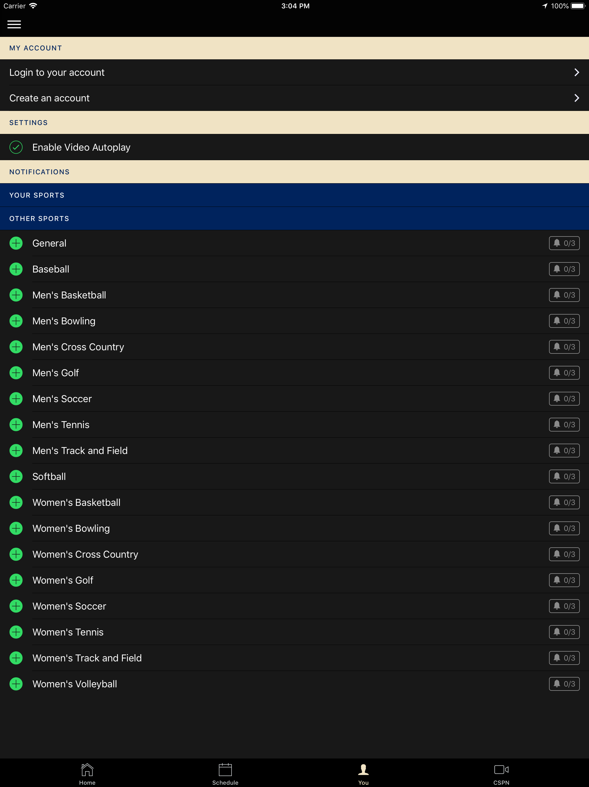 Cornerstone Athletics screenshot 6