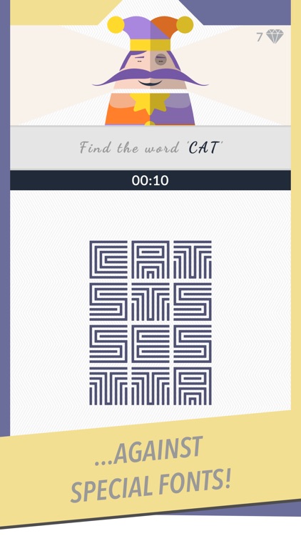 Mr. Mustachio : Word Search