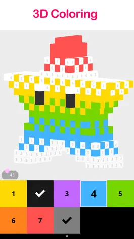 Game screenshot Pix.Color - Pixel Art Coloring apk