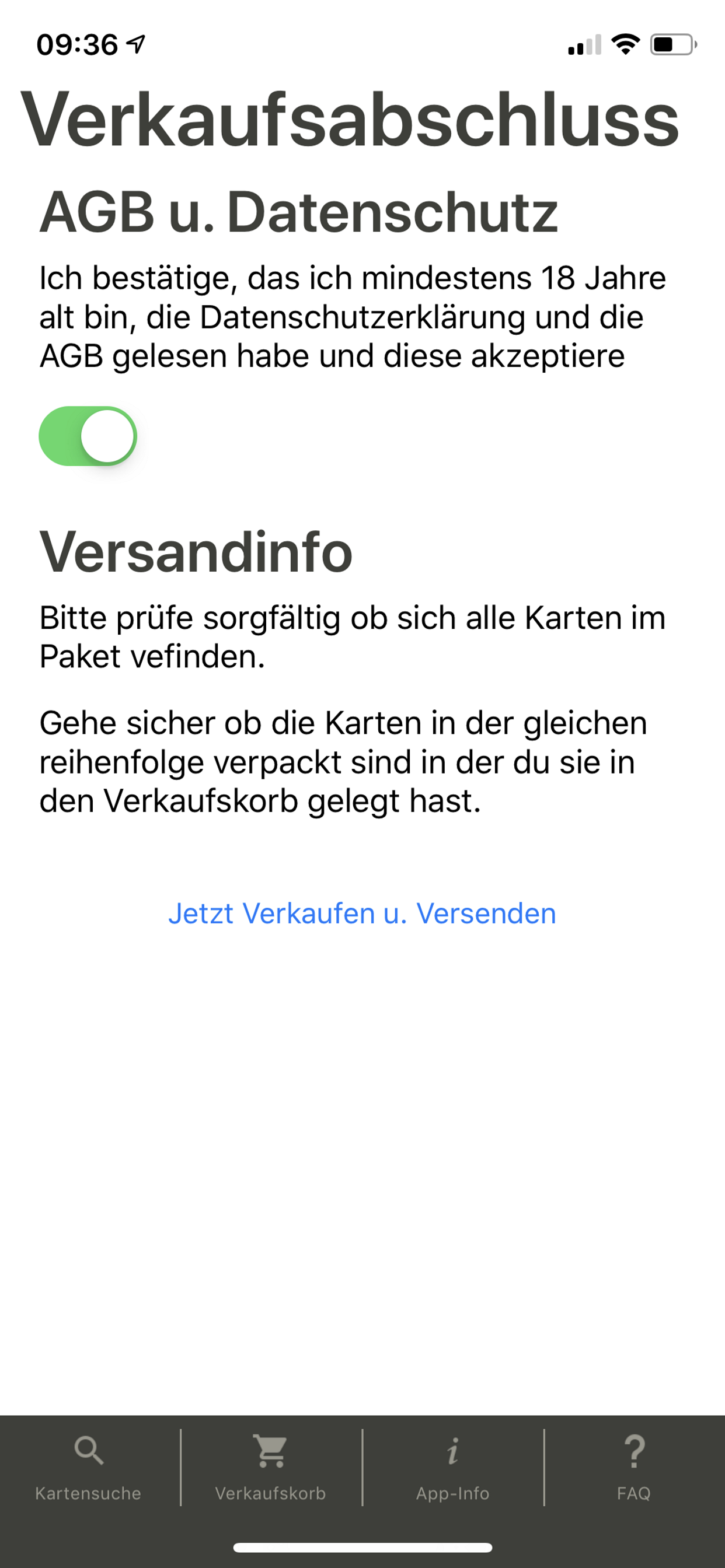 karten-ankauf.de screenshot 5