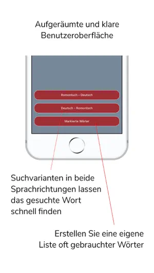 Wortsammlung Sursilvan screenshot 3