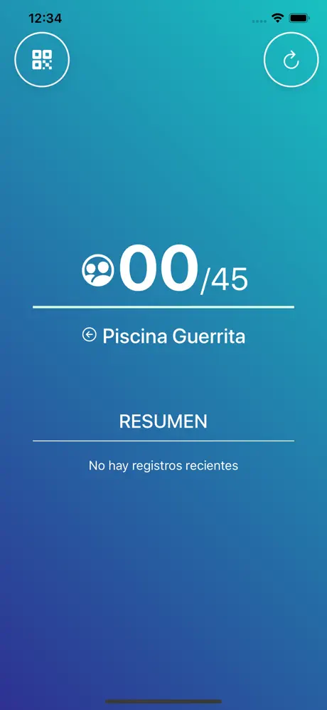 Aforo piscinas