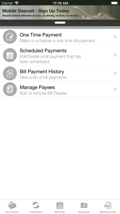 Belgrade State Bank Mobile screenshot-4