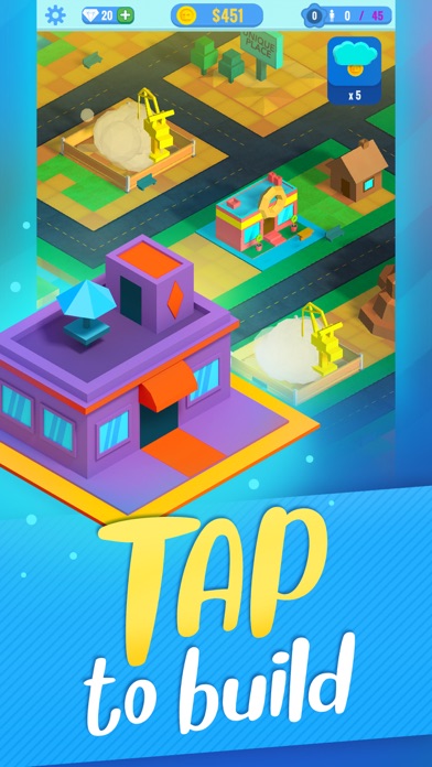 Screenshot #3 pour Retro Button Town