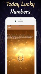 Today Lucky Numbers screenshot