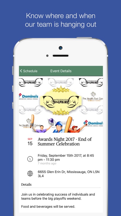 Mississauga Dolphins screenshot-0