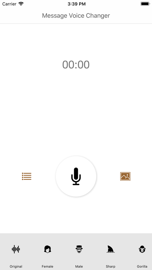 #1. Message Voice Changer (iOS) 由: Lei Nie