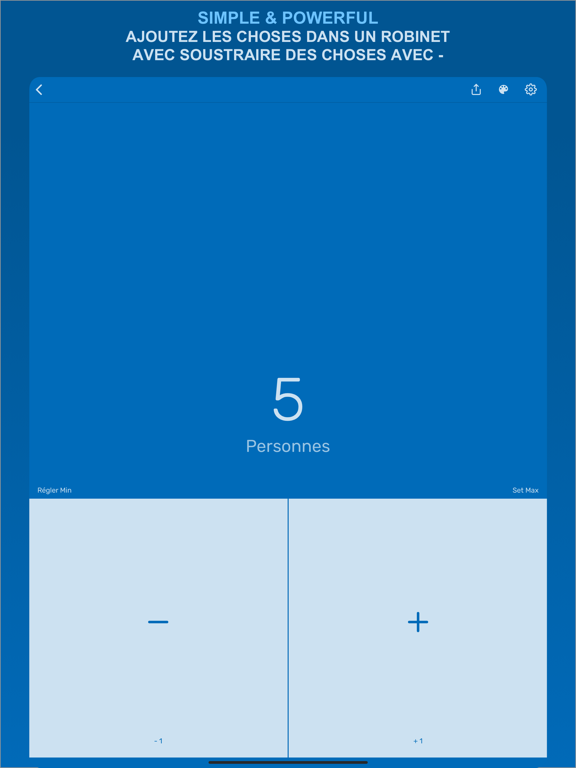 Screenshot #5 pour Compteur - Tally Counter App