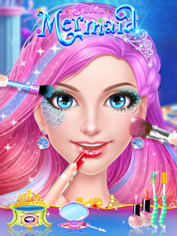 Screenshot #4 pour Mermaid Makeup & Dressup