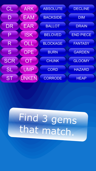 Screenshot #1 pour Rhymestones Deluxe