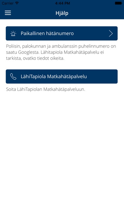 LähiTapiola Matkahätäpalvelu screenshot-3