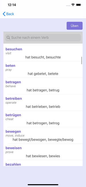 German Verbs Past Prepositions(圖2)-速報App