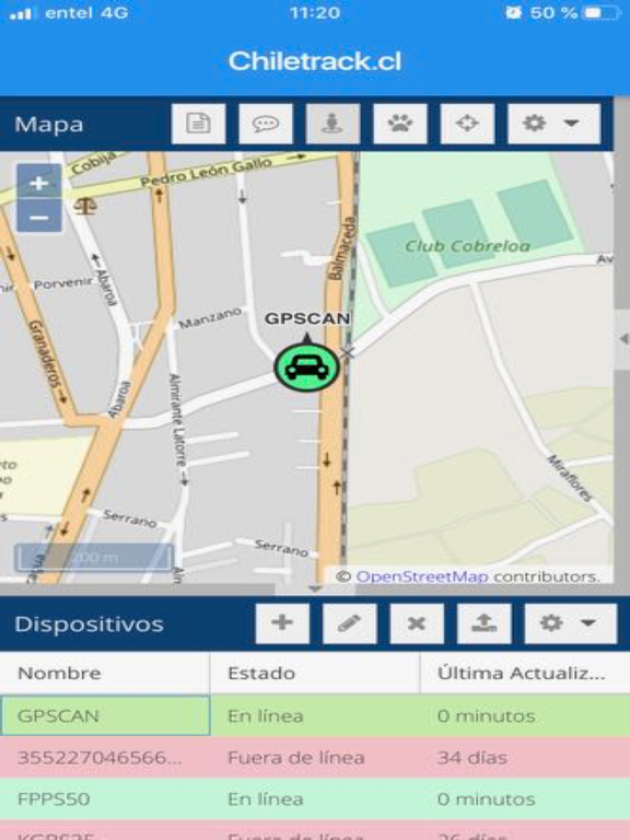 Screenshot #4 pour Chiletrack
