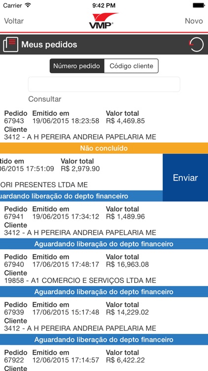VMP Papeis - Força de vendas
