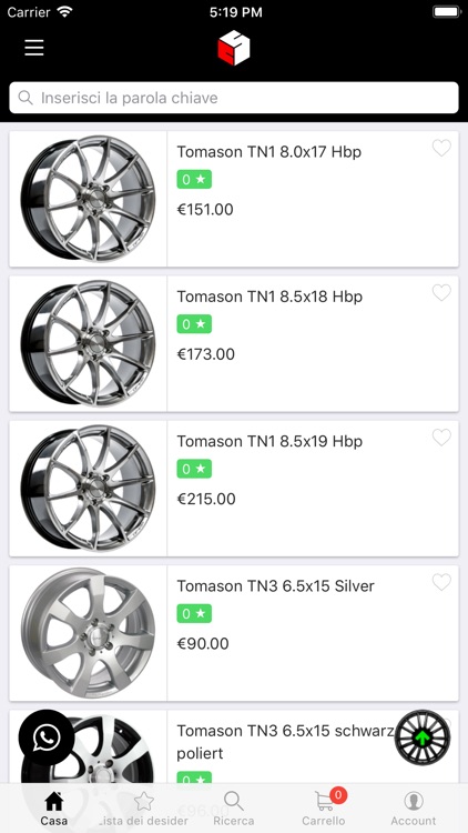 Cerchishop - Cerchi in lega screenshot-3