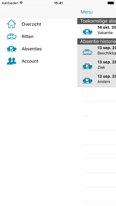 Screenshot #2 pour Cabman Mobile - Ritinformatie