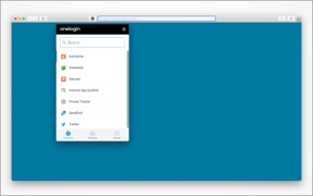 OneLogin for Safari screenshot
