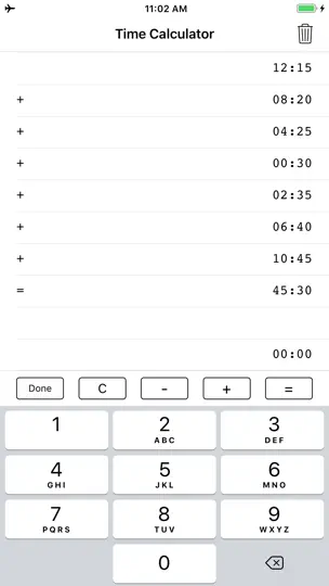 Captura de pantalla de Date And Time Calculator en iPhone 3