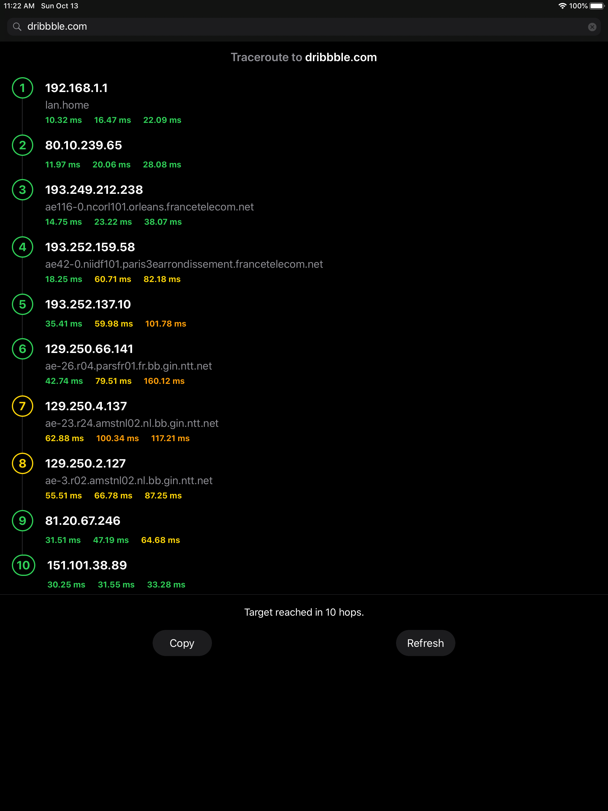 Traceroute - Ping IP Tool
