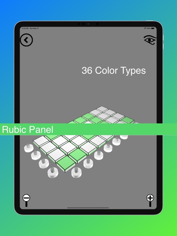 Rubic Panel iPad screenshot