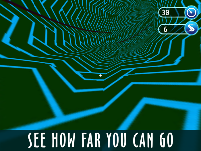 VR Tunnel Time Travel Racer